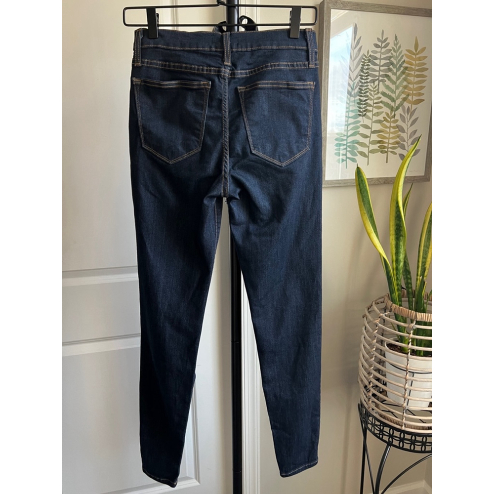 Judy Blue Jeans Womens Mid Rise Skinny 5 27 Dark Wash Style 8376 Super Stretchy - Picture 6 of 13